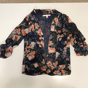 Lightweight, sheer casual or career blazer